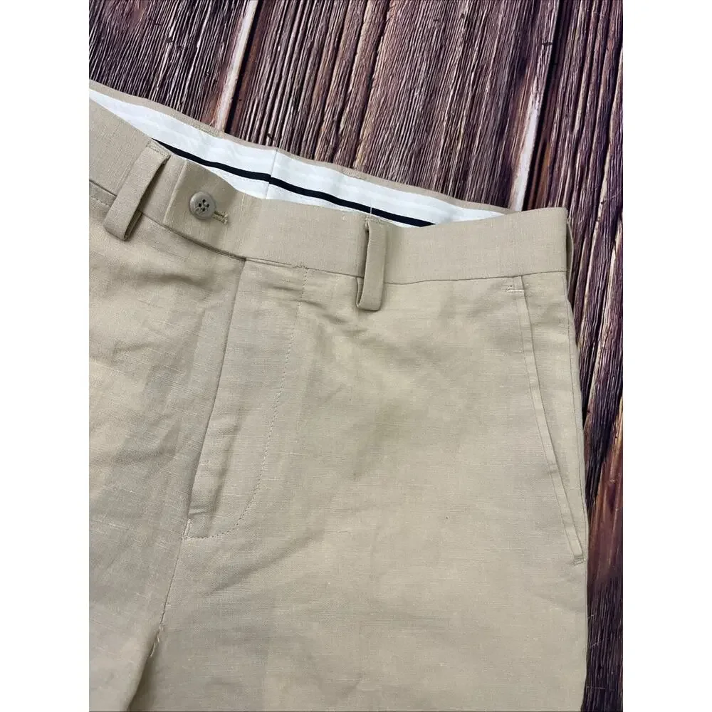Louis Raphael Linen Blend Casual Pants Mens Size 30x32 (Actual 30x32)